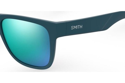 Zonnebril Smith LOWDOWN2/S FJM/QG Polarized Rechthoekige Blauw