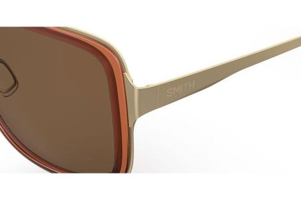 Zonnebril Smith AVELINE ETV/SP Polarized Vierkant Oranje