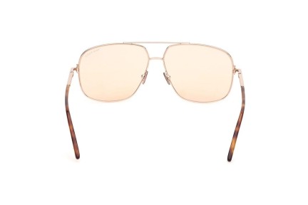 Zonnebril Tom Ford FT1096 28E Vierkant Goud