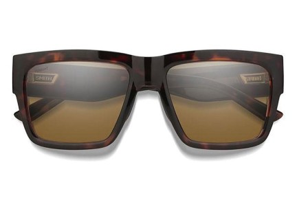 Zonnebril Smith LINEUP 086/SP Polarized Rechthoekige Havana