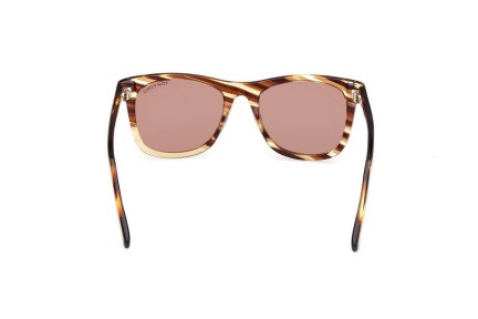 Zonnebril Tom Ford FT1099 55E Vierkant Havana