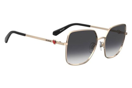 Zonnebril Love Moschino MOL075/S 000/9O Rechthoekige Goud