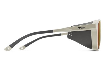 Zonnebril Smith VENTURE Z1P/0W Ronde Wit