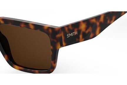 Zonnebril Smith LINEUP 086/SP Polarized Rechthoekige Havana