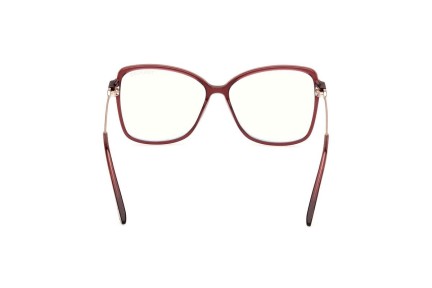 Brillen Tom Ford FT5953-B 069 Cat Eye Rood