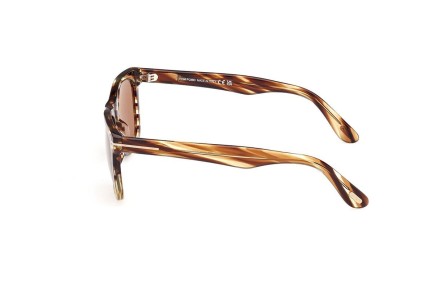 Zonnebril Tom Ford FT1099 55E Vierkant Havana