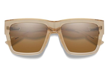 Zonnebril Smith LINEUP HAM/L5 Polarized Rechthoekige Beige