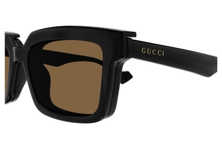 Zonnebril Gucci GG1543S 004 Rechthoekige Zwart