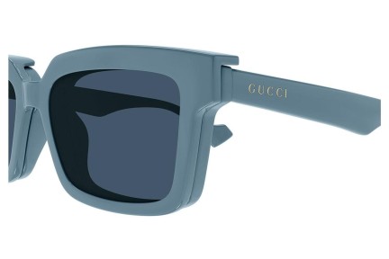 Zonnebril Gucci GG1543S 003 Rechthoekige Blauw