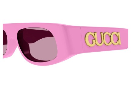 Zonnebril Gucci GG1771S 008 Rechthoekige Roze