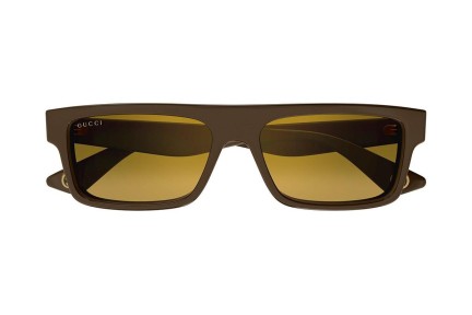 Zonnebril Gucci GG1616S 002 Vierkant Bruin