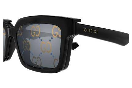 Zonnebril Gucci GG1543S 001 Rechthoekige Zwart