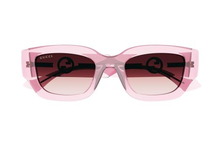 Zonnebril Gucci GG1558SK 003 Vierkant Roze