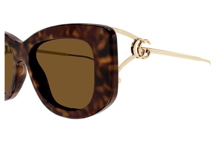 Zonnebril Gucci GG1566S 002 Rechthoekige Havana