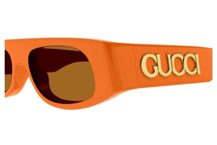 Zonnebril Gucci GG1771S 007 Rechthoekige Oranje