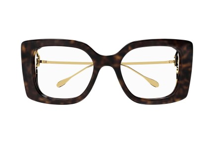 Brillen Gucci GG1567O 002 Rechthoekige Havana