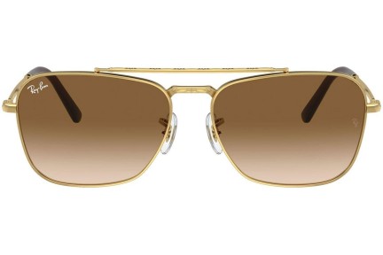 Zonnebril Ray-Ban New Caravan RB3636 001/51 Vierkant Goud