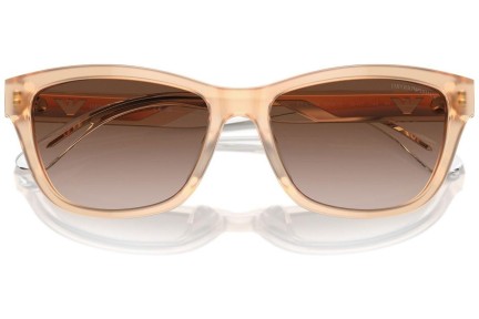 Zonnebril Emporio Armani EA4227U 609813 Cat Eye Bruin