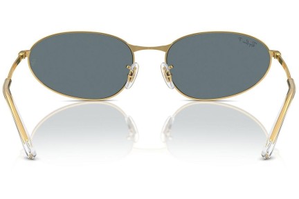 Zonnebril Ray-Ban RB3734 001/3R Polarized Ovaal Goud