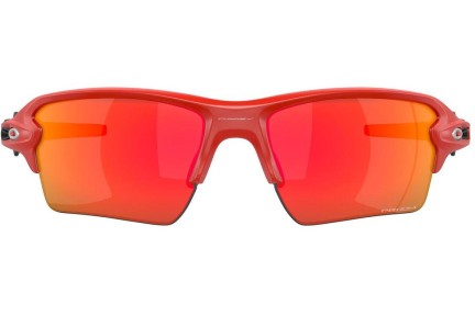 Zonnebril Oakley Flak 2.0 XL OO9188 9188J1 Rechthoekige Rood