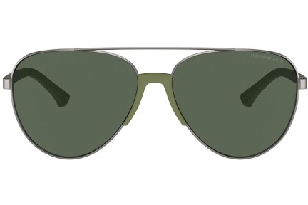 Zonnebril Emporio Armani EA2059 300371 Pilot Groen