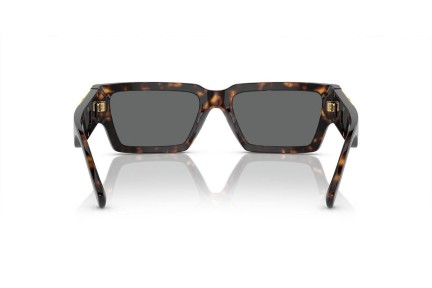 Zonnebril Versace VE4459 108/87 Rechthoekige Havana