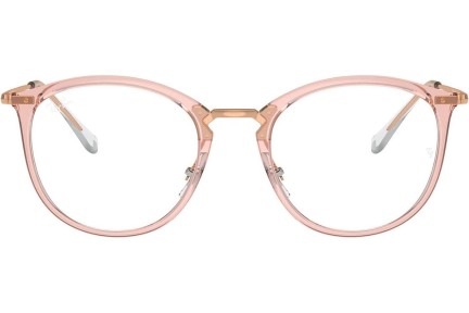 Brillen Ray-Ban RX7140 8335 Ronde Roze