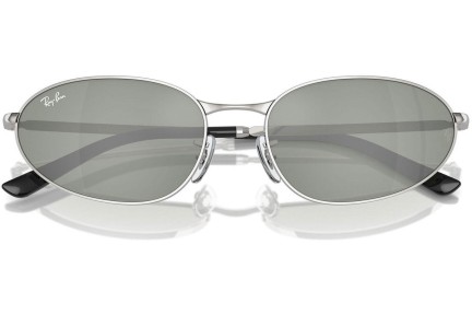 Zonnebril Ray-Ban RB3734 003/40 Ovaal Zilver