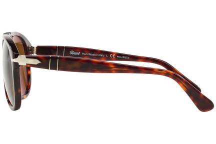 Zonnebril Persol 649 Series PO0649 24/57 Polarized Pilot Havana