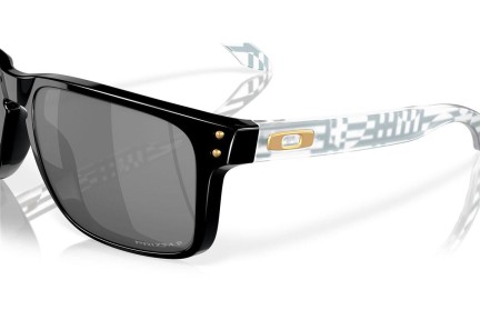 Zonnebril Oakley Holbrook XL OO9417 941743 Polarized Vierkant Zwart