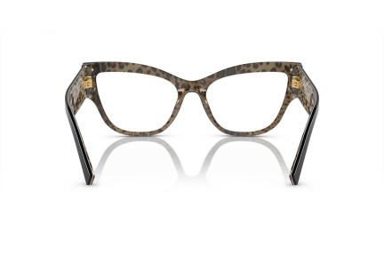 Brillen Dolce & Gabbana DG3378 3299 Cat Eye Zwart