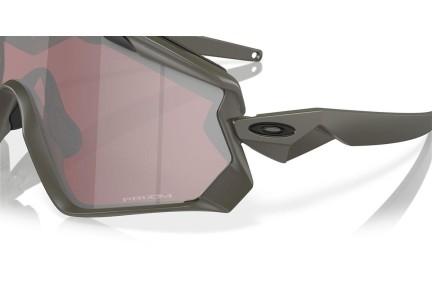 Zonnebril Oakley Wind Jacket 2.0 OO9418 941826 Panorama | Shield Groen