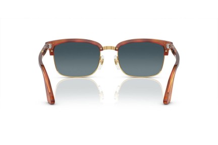 Zonnebril Persol PO3327S 96/S3 Polarized Rechthoekige Havana