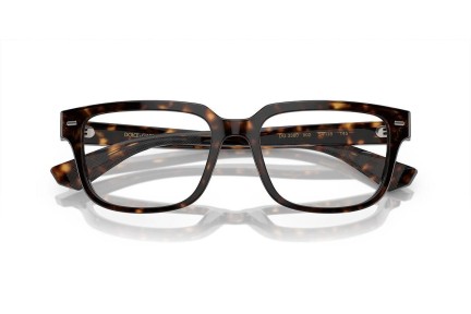 Brillen Dolce & Gabbana DG3380 502 Rechthoekige Havana