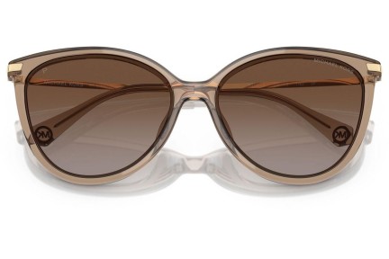 Zonnebril Michael Kors Dupont MK2184U 3938T5 Polarized Cat Eye Bruin