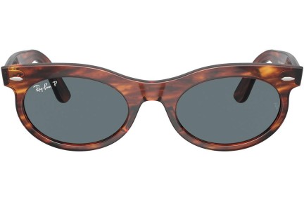 Zonnebril Ray-Ban RB2242 954/3R Polarized Browline Havana