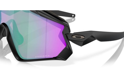 Zonnebril Oakley Wind Jacket 2.0 OO9418 941828 Panorama | Shield Zwart