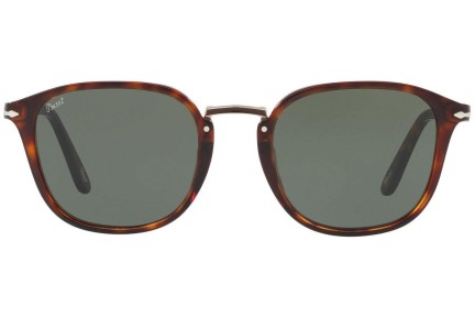 Zonnebril Persol Combo Evolution Collection PO3186S 24/31 Vierkant Havana