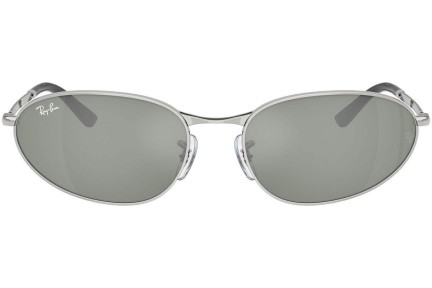 Zonnebril Ray-Ban RB3734 003/40 Ovaal Zilver