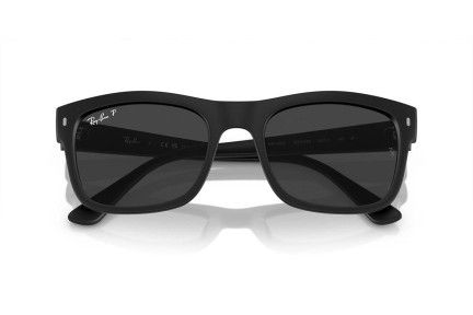 Zonnebril Ray-Ban RB4428 601S48 Polarized Vierkant Zwart