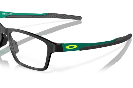 Brillen Oakley Metalink OX8153 815313 Rechthoekige Zwart