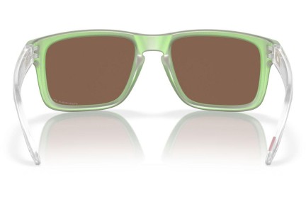 Zonnebril Oakley Holbrook OO9102 9102Y0 Polarized Vierkant Groen