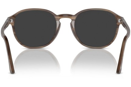 Zonnebril Persol PO3343S 120848 Polarized Ronde Bruin