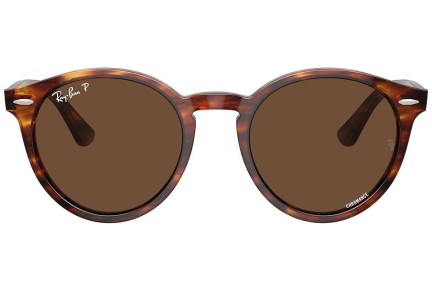 Zonnebril Ray-Ban Larry RB7680S 954/AN Polarized Ronde Havana