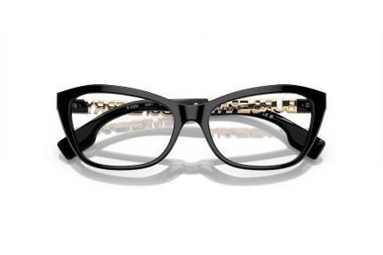 Brillen Burberry BE2392 3001 Cat Eye Zwart