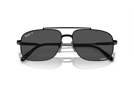 Zonnebril Ray-Ban Michael Titanium RB8096 9267K8 Polarized Rechthoekige Zwart