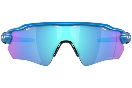 Zonnebril Oakley Radar EV Path OO9208 9208F1 Polarized Panorama | Shield Blauw