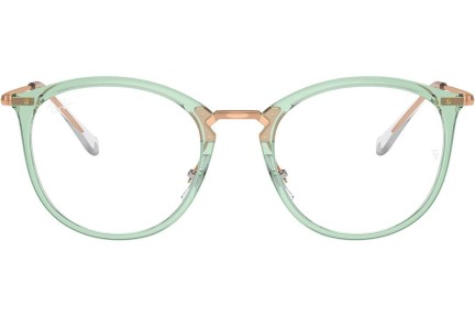 Brillen Ray-Ban RX7140 8337 Ronde Groen