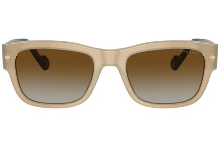 Zonnebril Vogue Eyewear VO5530S W900T5 Polarized Rechthoekige Beige