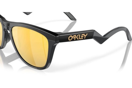 Zonnebril Oakley Frogskins Hybrid OO9289 928906 Polarized Vierkant Zwart